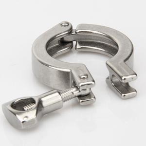 304 Stainless Steel Single Pin Tri Clamp with Wing Nut