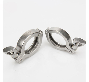 304Ss Tri Beer Sanitary Pipe Clamp Fittings